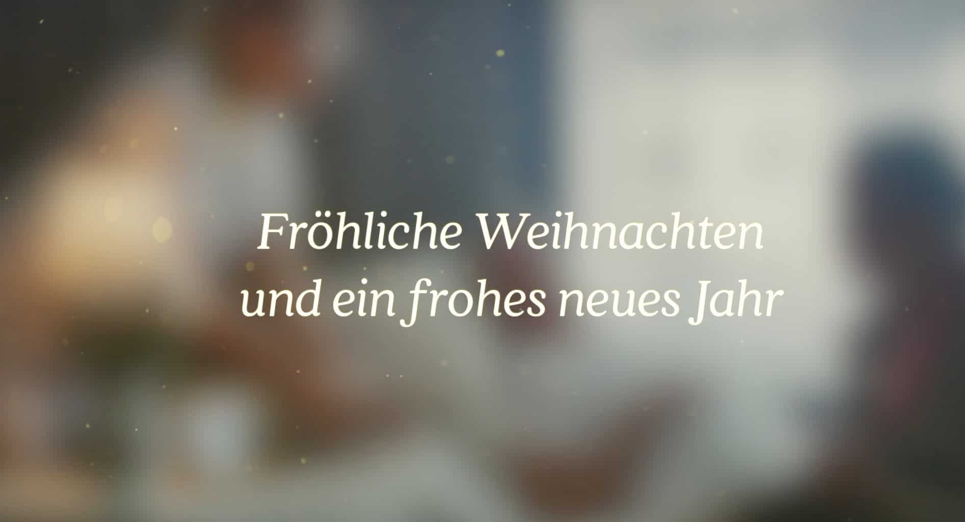 Weihnachtsansprache der Geschäftsführung Hahne Holding