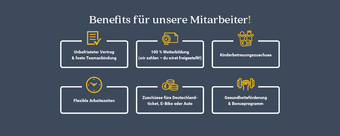 Flexible Arbeitszeiten und Benefits für Hahne Holding Mitarbeiter in Deutschland.